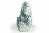 Free-Standing Crystal Filled Celestine Geode - Madagascar #303862-2